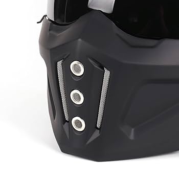 Woljay Open Face Full face Helmet Motorcycle Modular Helmets